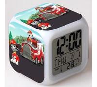 Réveil enfant LED Multifonctionnel Coloré - PAW Patrol #61 Multicolore G