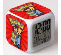 Réveil enfant LED Multifonctionnel Coloré - Pokemon #4 Multicolore G