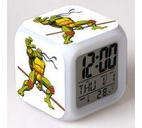 Réveil enfant LED Multifonctionnel Coloré - Teenage Mutant Ninja Turtles #25 Multicolore G
