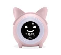 Réveil enfant METRONIC, veilleuse, écran LCD éducatif, USB compact