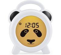 Alecto Réveil éducatif BC100PANDA – Veilleuse et réveil LED pour enfant – Blanc