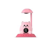 Bigben Réveil enfant veilleuse Street Light Cat SLKIDSCAT 6 mélodies Intensité réglable