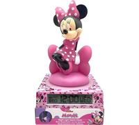 Réveil Figurine 3D Lumineuse Minnie, KIDS LICENSING, Dès 3 ans