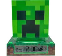 KIDS EUROSWAN Lampe réveil 3D Minecraft MIN3020 - Alarme et affichage date