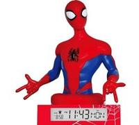 Spiderman 3D Wekker met nachtlampje en geluiden