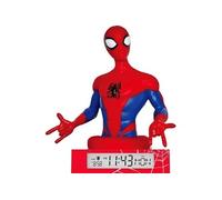 Spiderman 3D Wekker met nachtlampje en geluiden