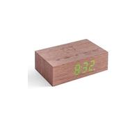 Réveil Flip Click Clock Noyer