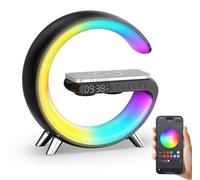 Réveil intelligent avec chargeur sans fil et haut-parleur Bluetooth