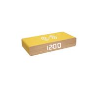 Réveil jaune chargeur induction
