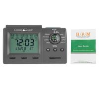 Réveil LCD islamique, horloge Azan, affichage de l'heure mondiale, température, 1500 villes