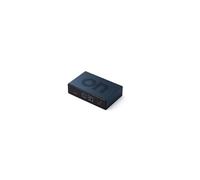 Lexon Flip Premium Réveil réversible et Rechargeable, à écran VA LCD, Faces on/Off, Snooze, Contrôle Tactile, en Aluminium - Bleu