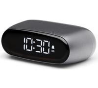 Réveil LEXON Minut ultra-compact Rechargeable Gris