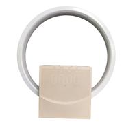 Réveil lumineux tactile avec bruit blanc, simulation de lever de soleil et fonction veilleuse.
