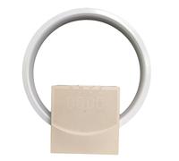 Réveil lumineux tactile avec bruit blanc, simulation de lever de soleil et fonction veilleuse.
