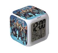 Réveil - Maisoré - réveil original 8 x 8 x 8 cm - multicolore - écran lcd LED - fonction calendrier - horloge électronique cube