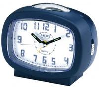 Réveil matin silencieux bleu satiné Bayard couleur : Doré
