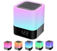 Réveil multifonctionnelle avec enceinte bluetooth et lampe de chevet G