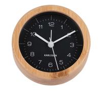 Réveil Neat Karlsson noir en bambou