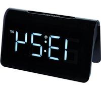 Réveil numérique à chiffres LED 60.2543.02 Noir/Blanc 132 x 64 x 80 mm