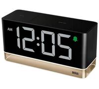 Réveil numérique à LED Braun BC 27 BEU