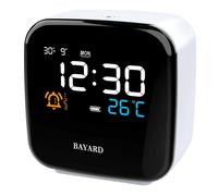 Réveil numérique Bayard simulateur d'aube avec veilleuse LED