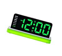 Réveil numérique LED avec 3 variateurs de luminosité, Alarme sonore, Horloge de Bureau électrique pour Chambre à Coucher, Salon, Bureau, Chevet numérique