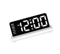 Réveil numérique LED avec 3 variateurs de luminosité, Alarme sonore, Horloge de Bureau électrique pour Chambre à Coucher, Salon, Bureau, Chevet numérique