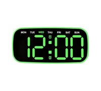 Réveil numérique pour Chambre à Coucher, Horloge de Bureau électrique avec Grand Nombre de Jours de la Semaine, température LED, horloges numériques, Cadeaux LED
