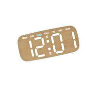 Réveil numérique pour Chambre à Coucher, Horloge de Bureau électrique avec Grand Nombre de Jours de la Semaine, température LED, horloges numériques, Cadeaux LED