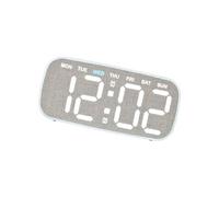 Réveil numérique pour Chambre à Coucher, Horloge de Bureau électrique avec Grand Nombre de Jours de la Semaine, température LED, horloges numériques, Cadeaux LED