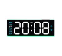 Réveil numérique pour Chambre à Coucher, Horloge de Bureau électrique avec Grand Nombre de Jours de la Semaine, Date, alarmes Fortes, horloges numériques LED