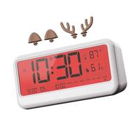 Réveil numérique pour Chambre à Coucher, Horloge de Bureau électrique avec Heure, Date, température pour Table de Chevet, Horloge numérique LED