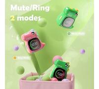 Réveil numérique pour enfants avec minuterie - Design rose attrayant, idéal pour l'étude et la gestion du temps