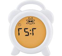 Réveil pour enfants - Blanc - Lampe de nuit et réveil à écran pour l'apprentissage du sommeil