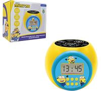 Réveil Projecteur Enfant Minions, Fonction Minuteur Alarme, Veilleuse Avec Minuterie Multicolore TU