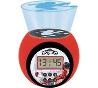 Réveil Projecteur Enfant Miraculous, Veilleuse Projection Ladybug, Minuteur, Fonction Snooze