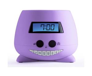 Réveil projecteur Kids Soft touch Parme Edition limitée