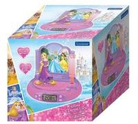 Réveil projecteur Lexibook Disney Princesses Raiponce en 3D et sons magiques Multicolore G