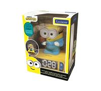Lexibook Réveil veilleuse Minions Bob lumineux 3D Sons et mélodies Jaune Neuf