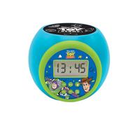 Lexibook - Réveil-projecteur Toy Story - Fonction Alarme et répétition Snooz - Veilleuse avec minuterie - Ecran LCD - Piles