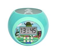 Réveil Projecteur Vaiana, Fonction Alarme, Veilleuse Avec Minuterie, Écran Lcd Multicolore TU