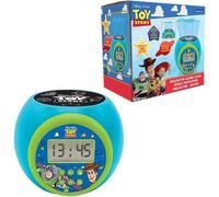 Réveil projecteur veilleuse Lexibook Toy Story, Écran LCD, Minuterie automatique, Piles