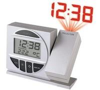 TechnoLine® digitaler Funkwecker WT 590 silber