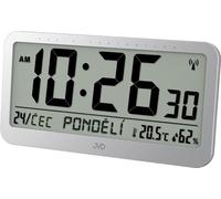 Réveil radio, digital, argenté, hauteur 20,2 cm - JVD Modèle : RB9359.2