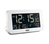 BRAUN BC10 DCF-W Réveil radioguidé blanc