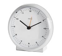 Réveil radio-piloté "Elegance Pro", sans tic-tac, blanc