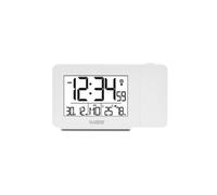 La Crosse Technology - WT522 Réveil Radio-Piloté à Projection - Blanc G