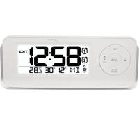 Réveil radiopiloté(e) Techno Line 09599 WT 498s blanc