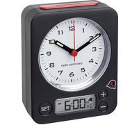 Radio-Réveil Combo Noir/ Rouge/