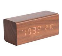 Karlsson Alarm Clock Block Réveils KA5652DW - Unisex - 16 cm - Quartz